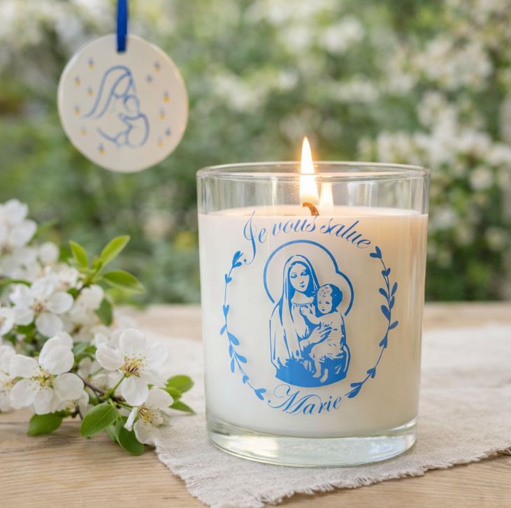 Bougie Je Vous salue Marie