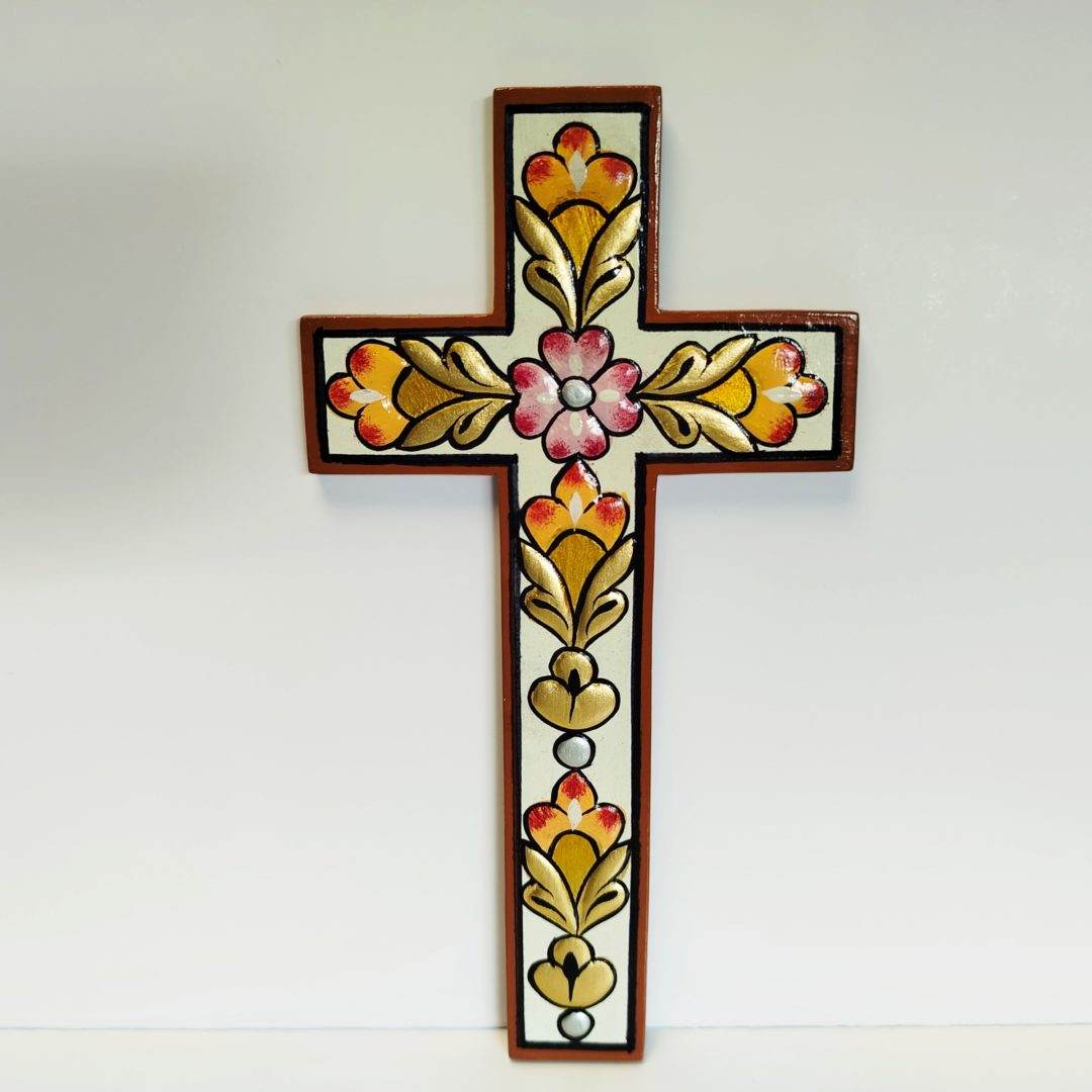 croix Ajami fleurs de Syrie