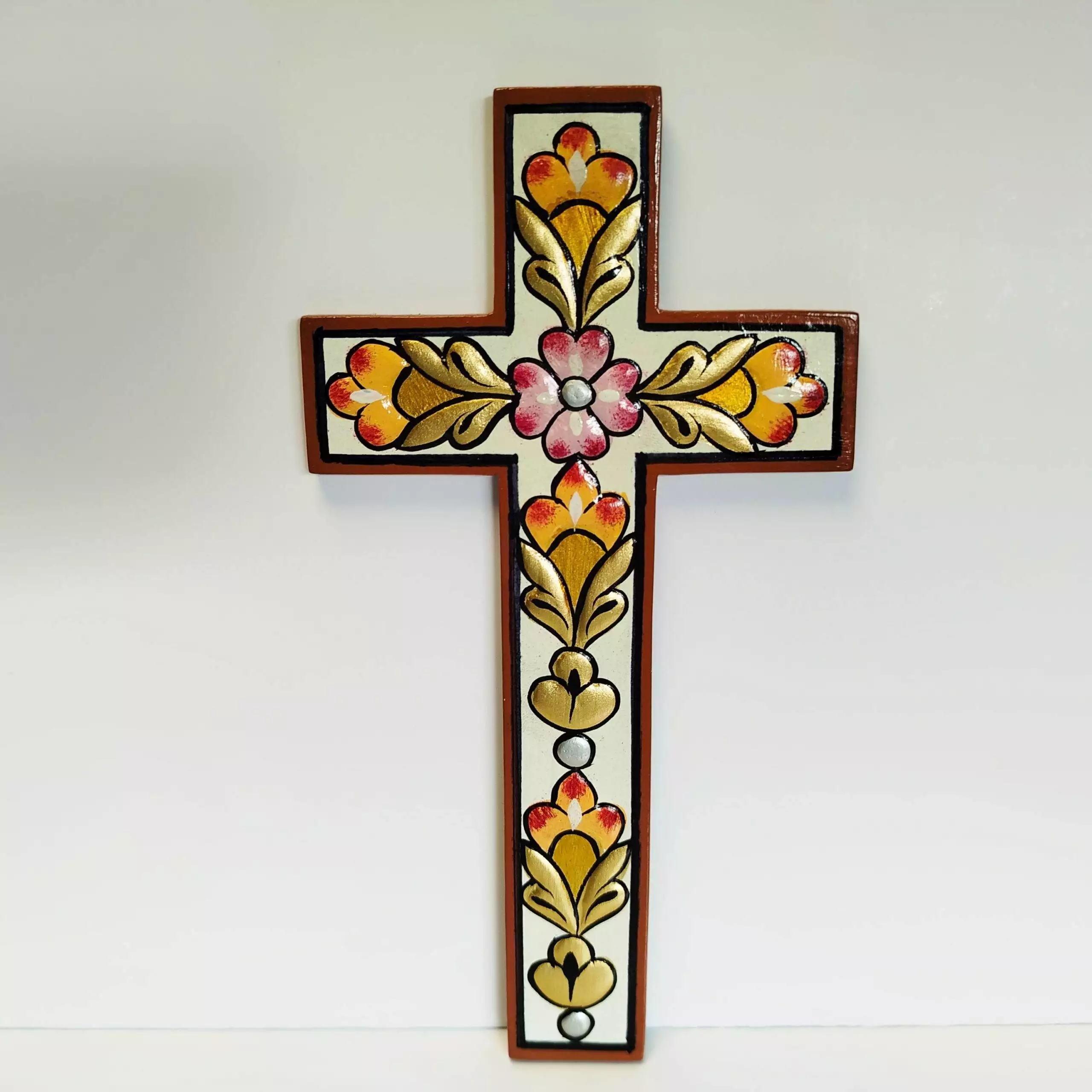 croix Ajami fleurs de Syrie