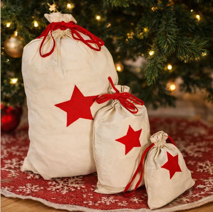 sacs cadeaux en tissu