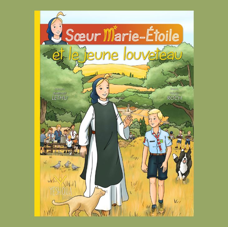 BD Soeur Marie Étoile et jeune louveteau
