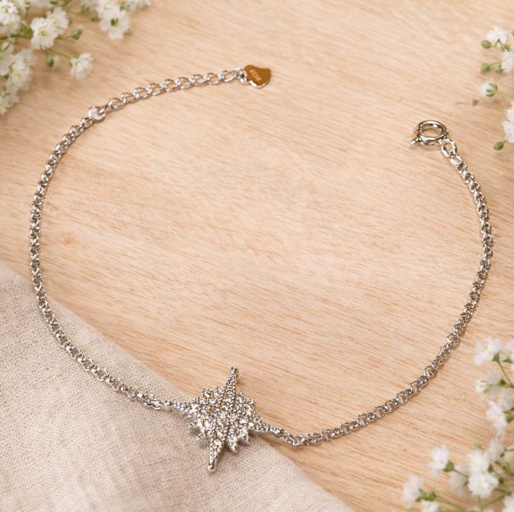 Bracelet en argent Étoile de Bethléem – Image 3