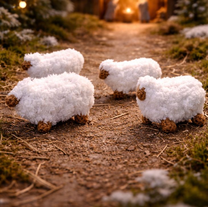 les moutons de la crèche