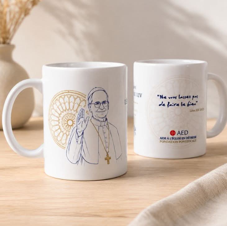 Tasse – Pape Léon XIV en France